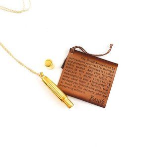 Bauxo Keepsake Necklace in Gold NEW!